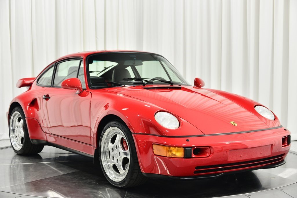 Rare 1994 Porsche 911 Turbo S 3 6 Flachbau Has 928 Style Lights And An 800 000 Price Carscoops