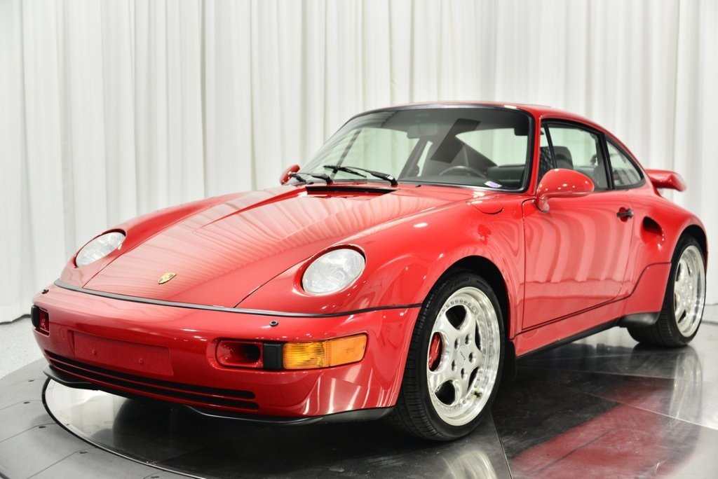 Rare 1994 Porsche 911 Turbo S 3 6 Flachbau Has 928 Style Lights And An 800 000 Price Carscoops