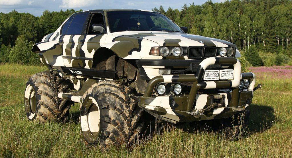  Overcompensating Much? World’s Toughest BMW 7 Series E32 Is Ready To Tame The Wilderness