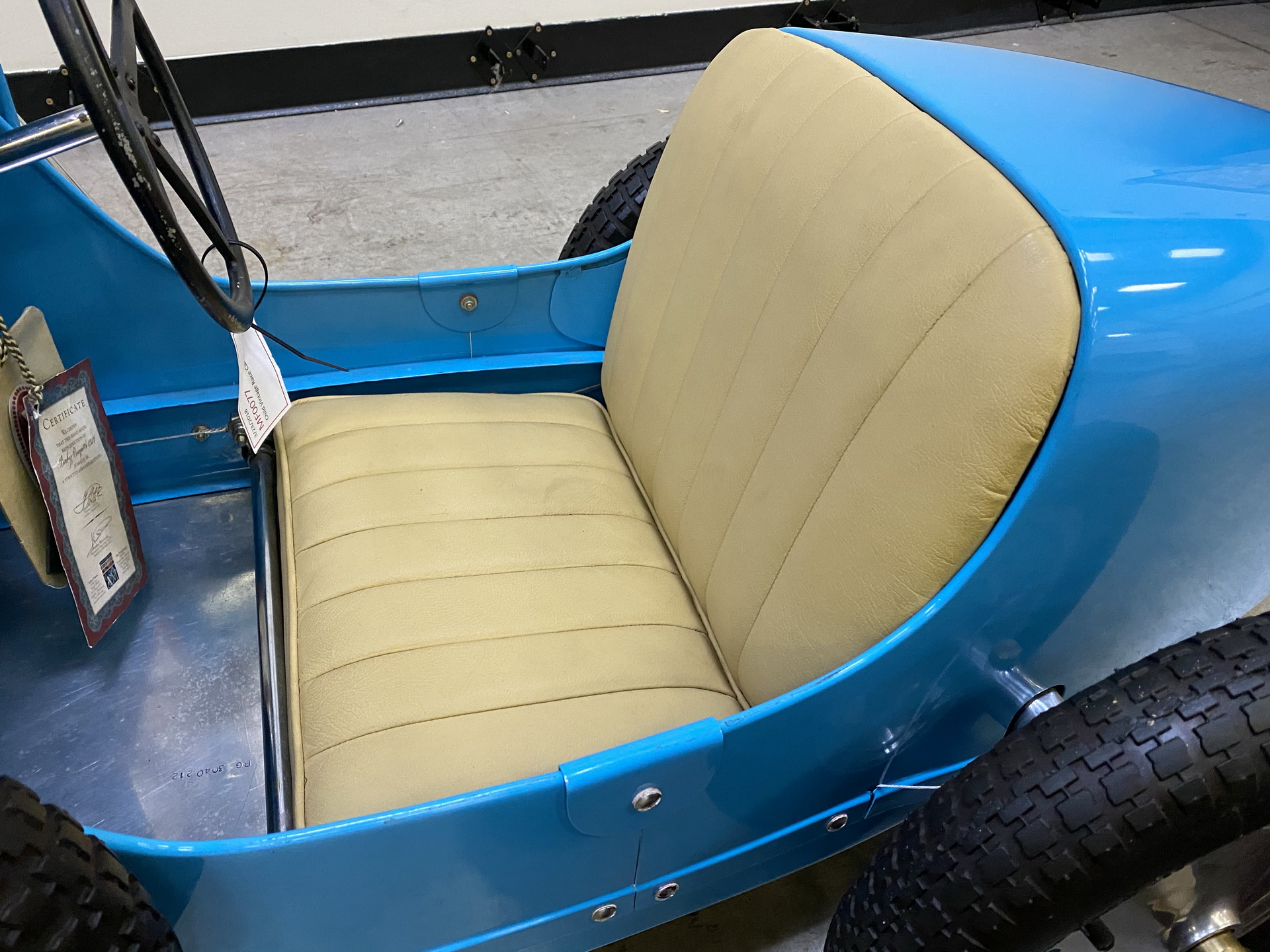 pedal car seat