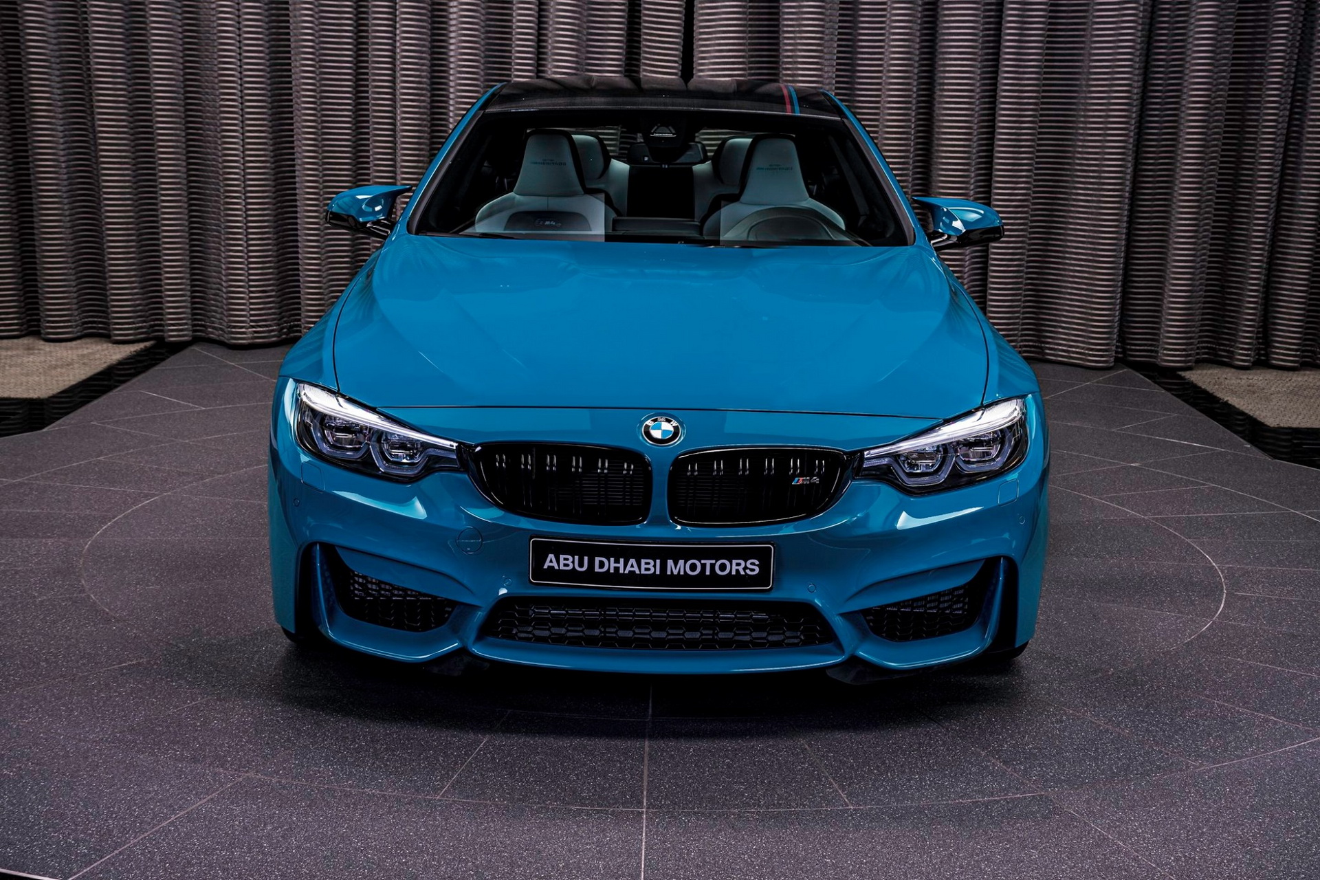 Check Out A Rare Bmw M4 Edition M Heritage In Laguna Seca Blue Carscoops 