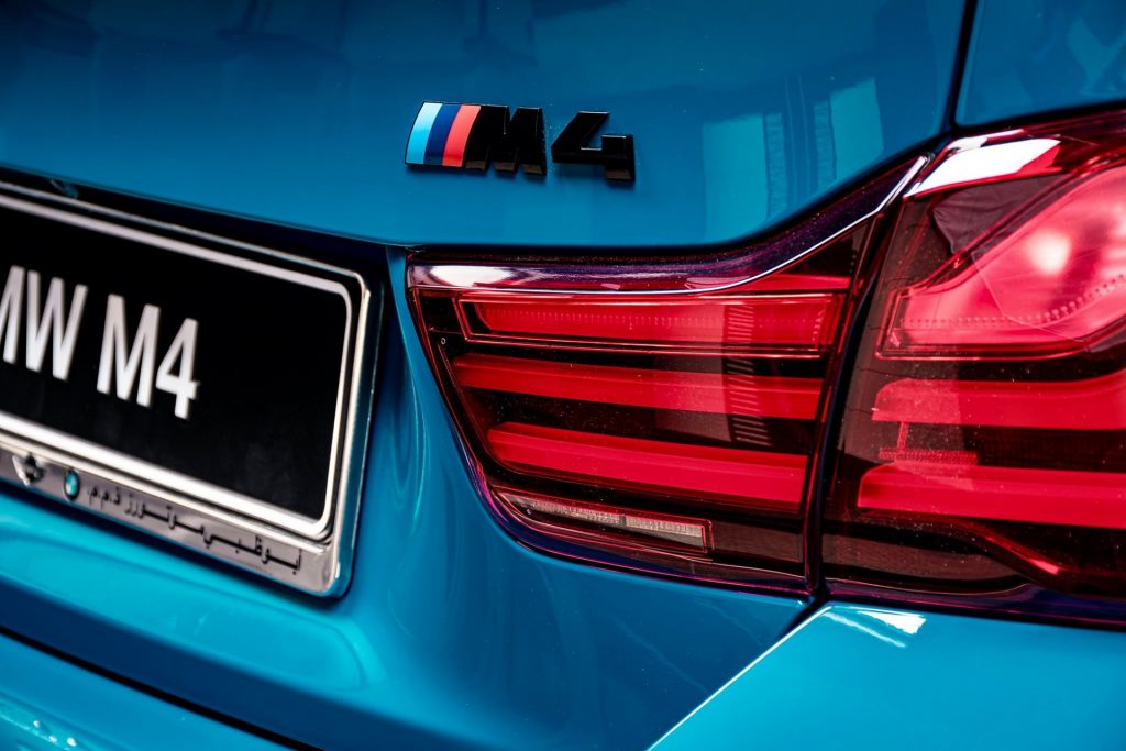 Check Out A Rare BMW M4 Edition M Heritage In Laguna Seca Blue | Carscoops