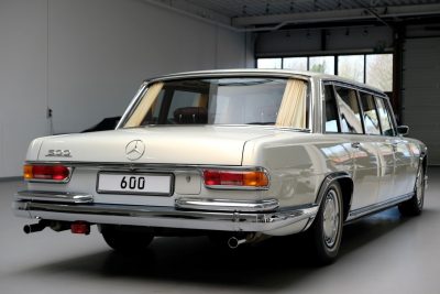 Roll Like A Tech-Savvy Dictator In 1975 Mercedes-Benz 600 Pullman ...