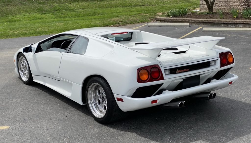 Make This White 1991 Lamborghini Diablo Your Poster Car | Carscoops