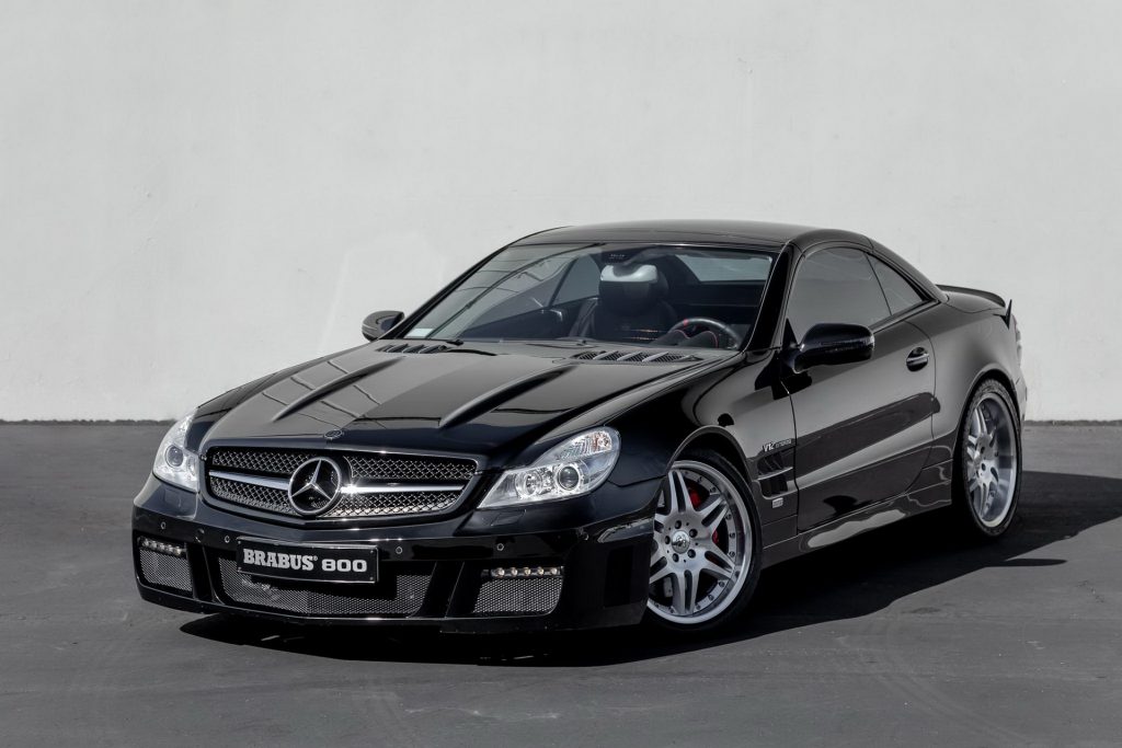 Brabus Mercedes SL600 Has Lorinser Bits, 12 Cylinders And Six Exhaust ...