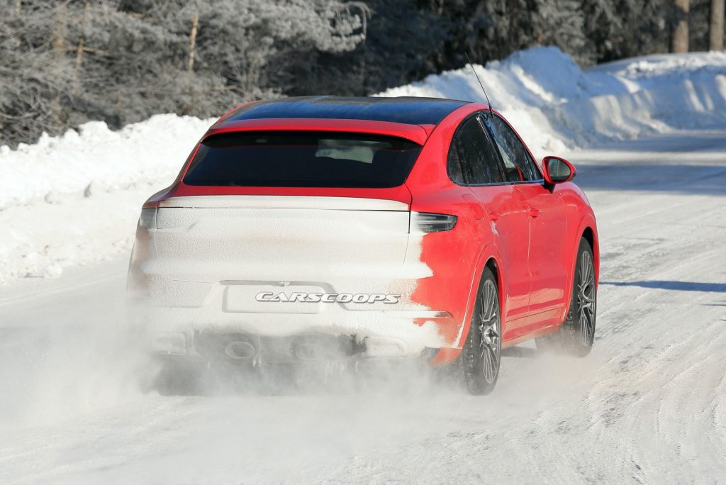 Hear The 2021 Porsche Cayenne Coupe GT's Thunderous V8 Growl