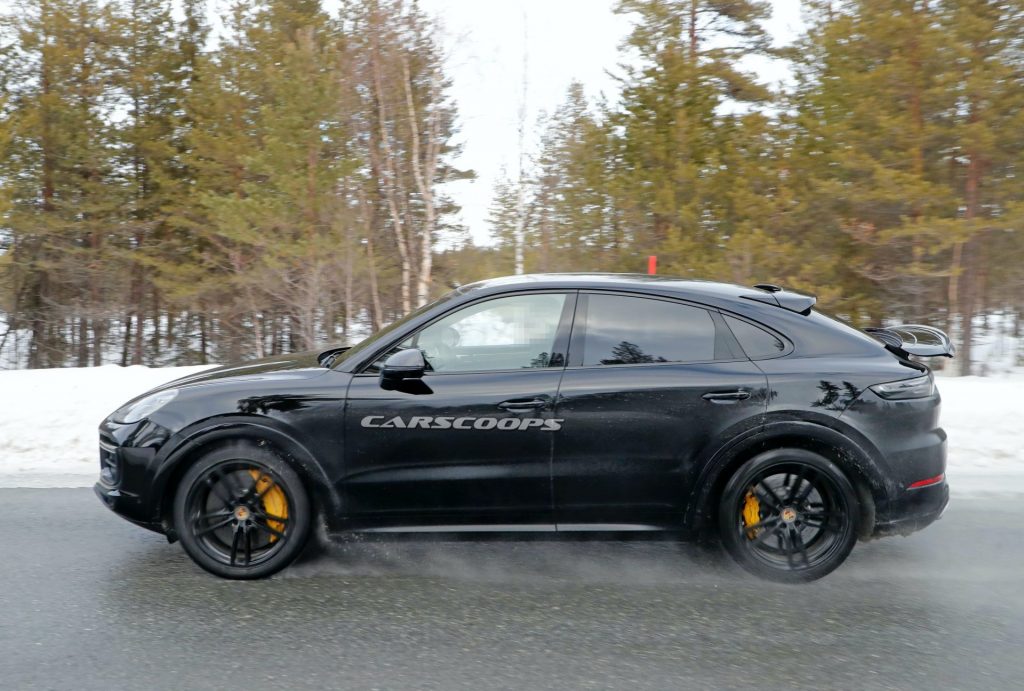 Hear The 2021 Porsche Cayenne Coupe GT's Thunderous V8 Growl