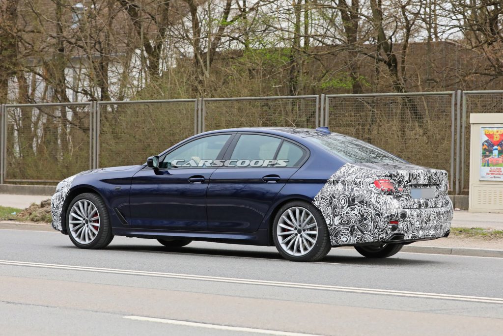 Phew, 2021 BMW 5-Series Facelift Dodges Huge Grille Trend | Carscoops