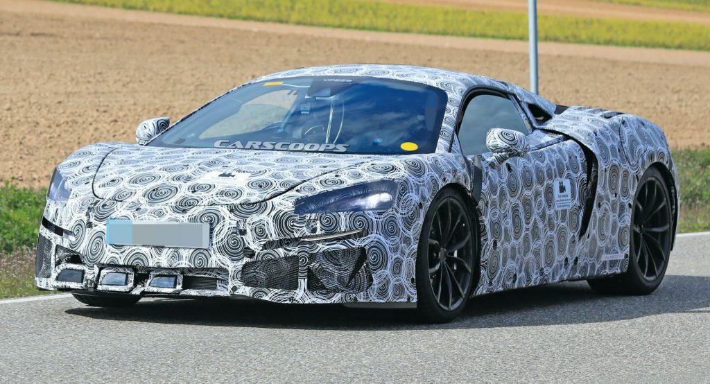  McLaren Starts Testing Hybrid 2022 Sports Series With Heavily-Camouflaged Production Body