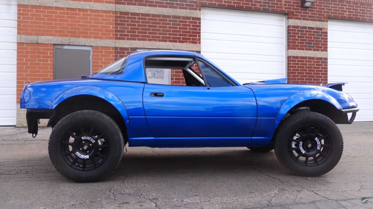 Behold The Subaru Wrx Powered Mazda Mx 5 Miata Awd Off Roader Carscoops