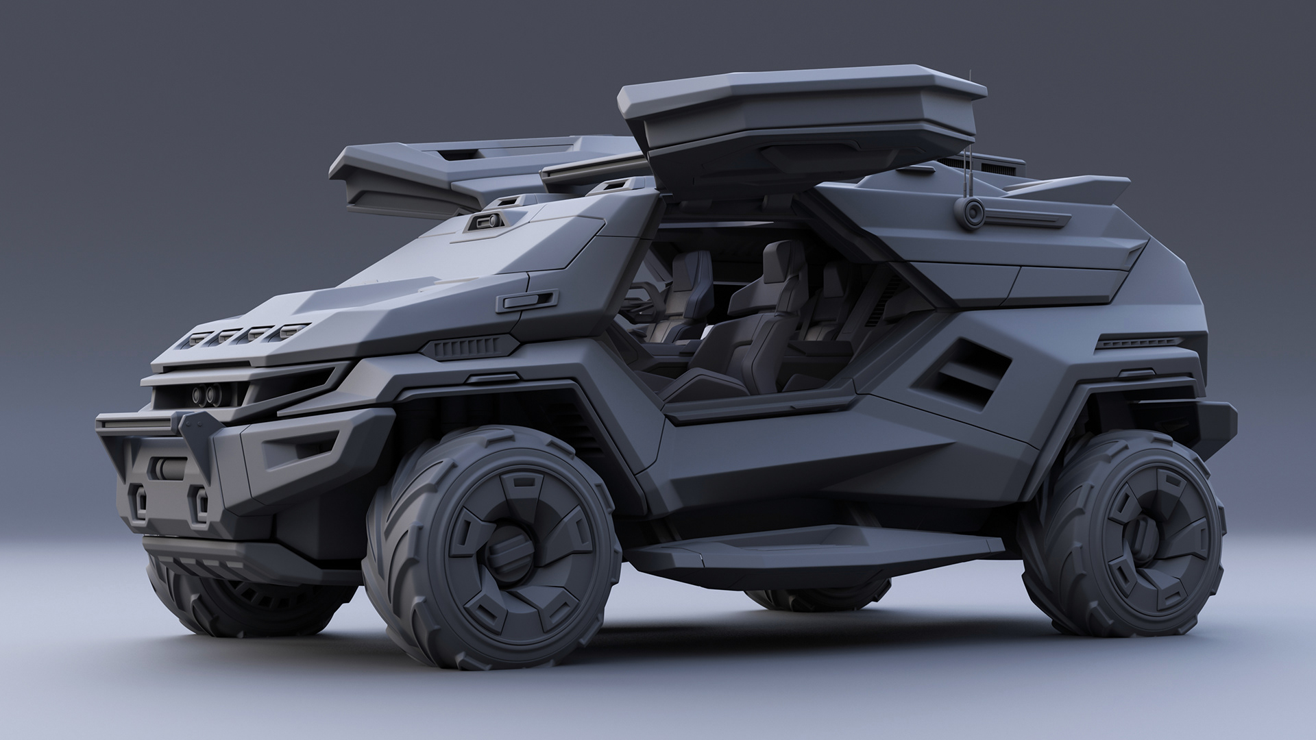 We Want This Crazy Doomsday Armortruck Study Made Right Now | Carscoops