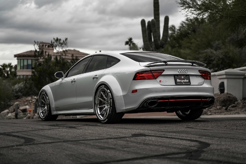 Widebody Audi RS7’s Transparent Engine Cover Is Cool, Its $100,000 ...