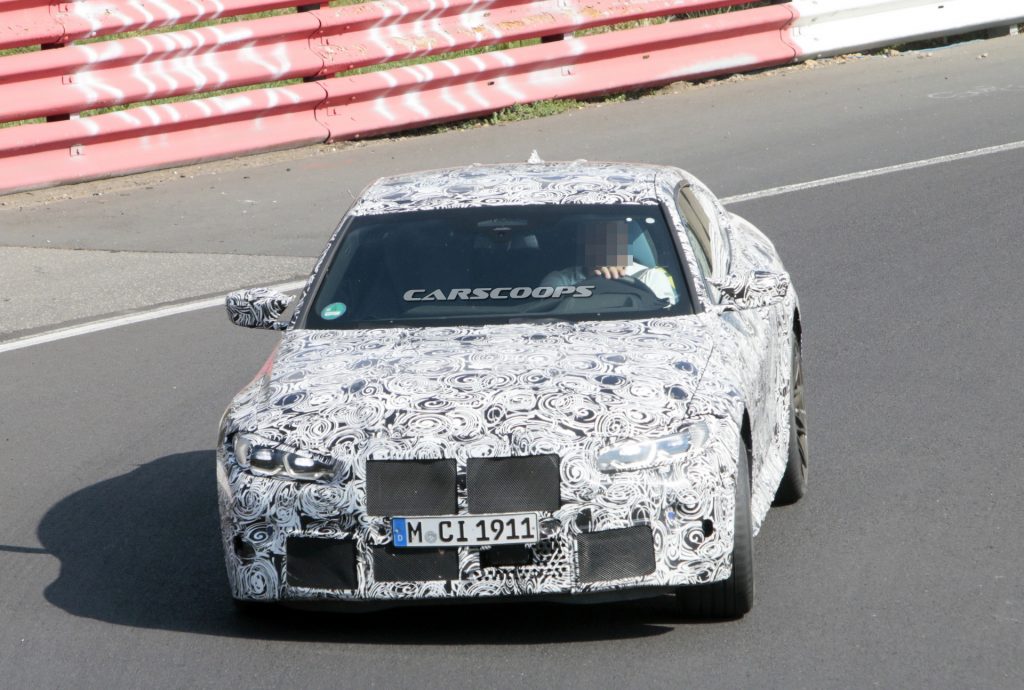 Yes! 2021 BMW M4 Coupe Reveals Manual Gearbox In Latest Spy Shots ...