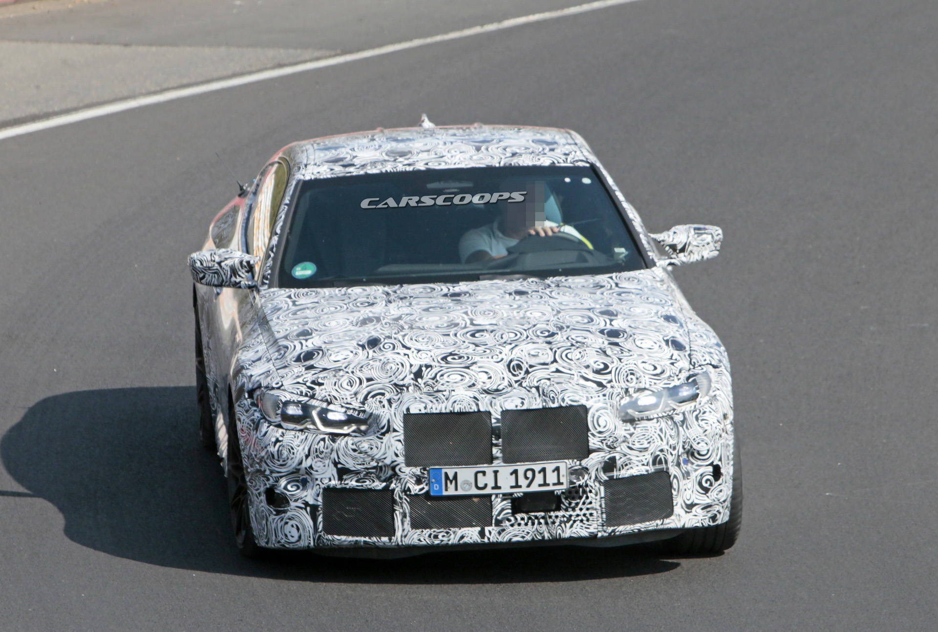 Yes! 2021 BMW M4 Coupe Reveals Manual Gearbox In Latest Spy Shots ...