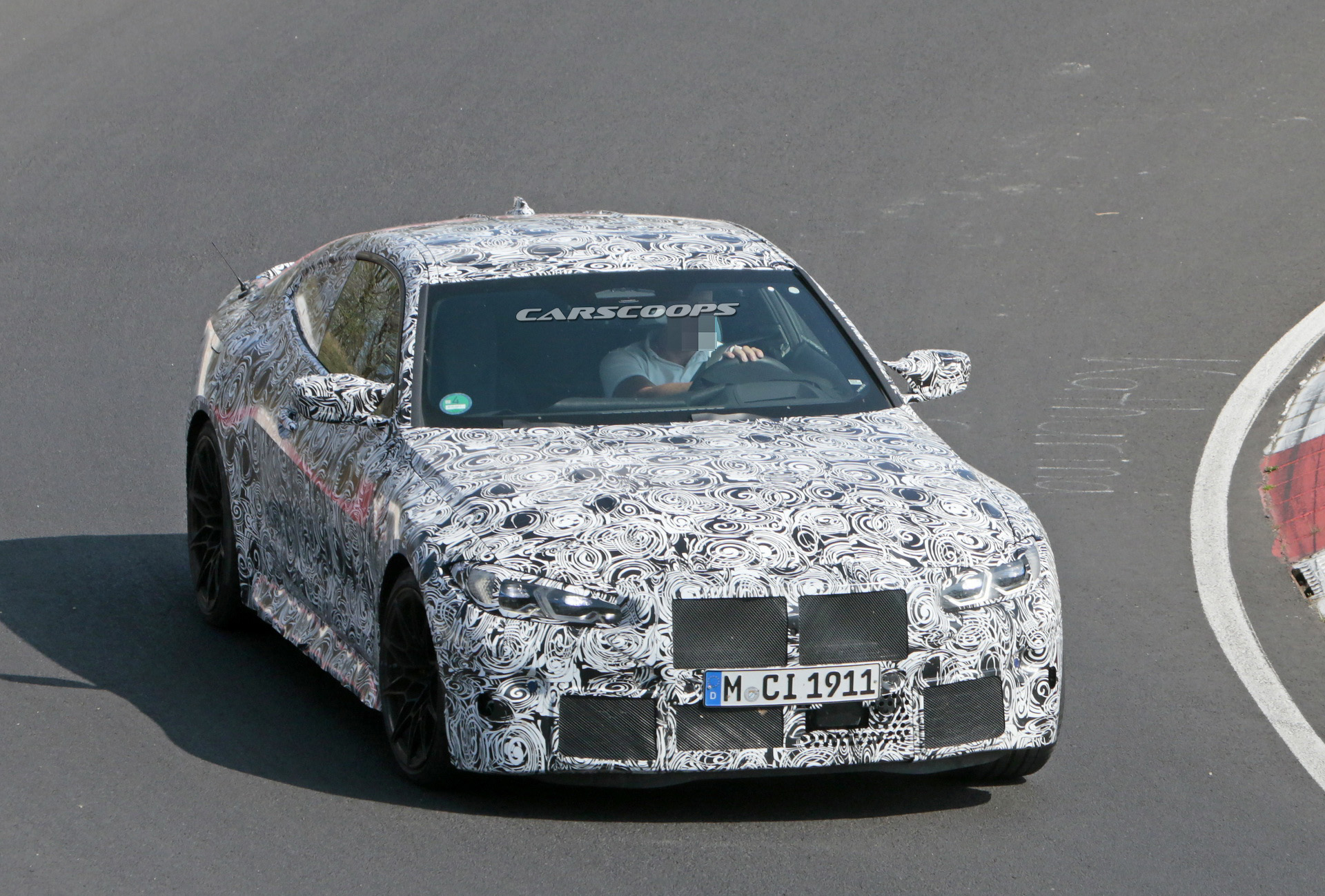 Yes! 2021 BMW M4 Coupe Reveals Manual Gearbox In Latest Spy Shots ...