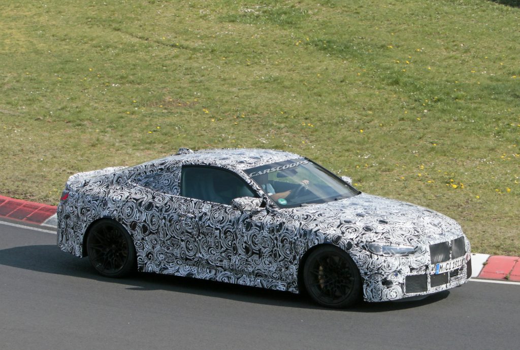 Yes! 2021 BMW M4 Coupe Reveals Manual Gearbox In Latest Spy Shots ...