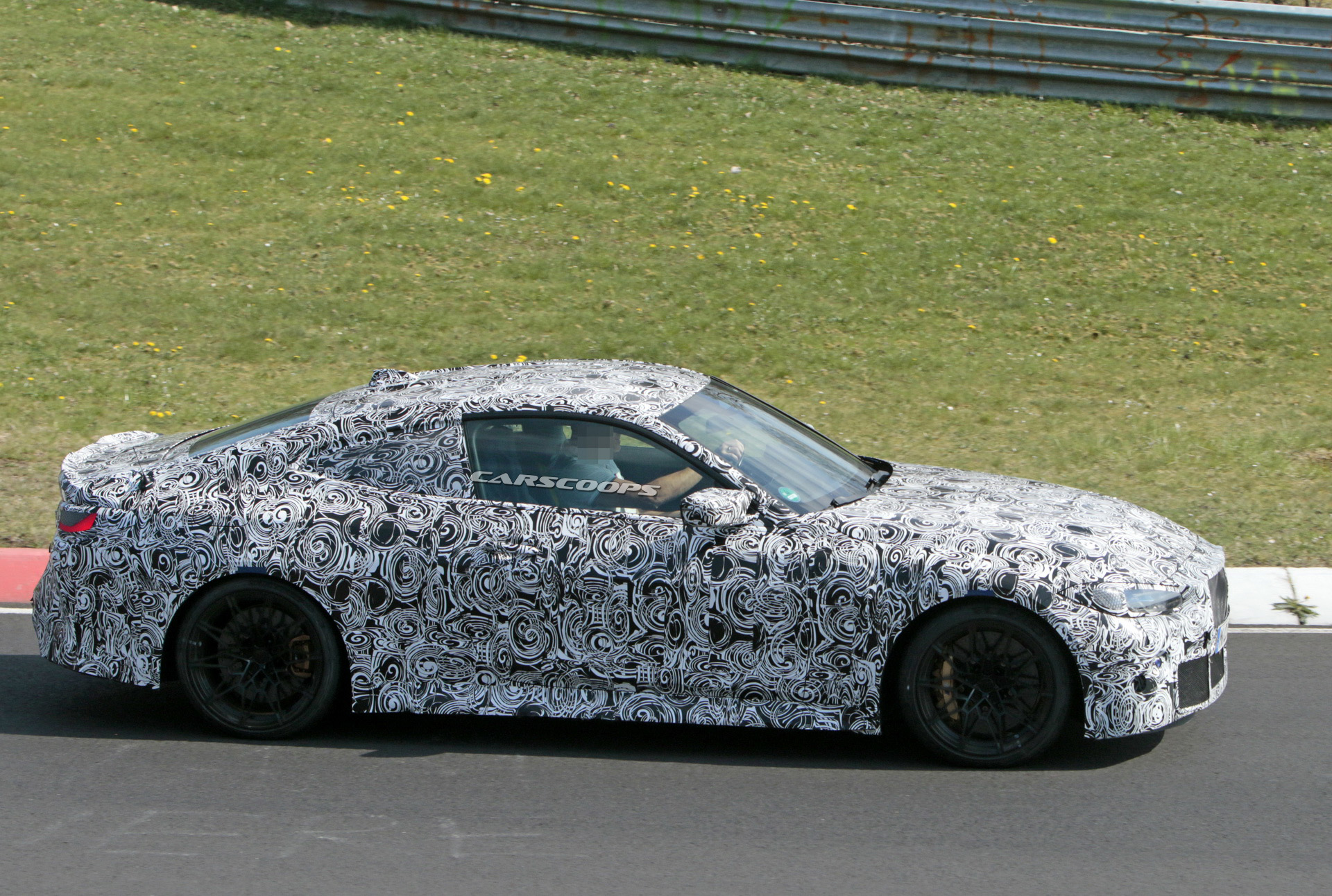 Yes! 2021 BMW M4 Coupe Reveals Manual Gearbox In Latest Spy Shots ...