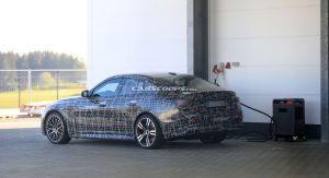 2021 BMW i4 Spotted At A Charging Station, Looks Like A ...