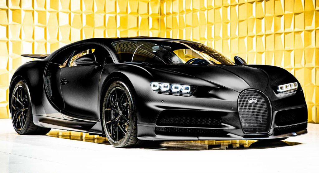  A Rare Bugatti Chiron Sport Noire Has Already Hit The Market For $4.3 Million