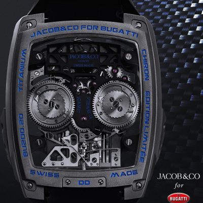 Extraordinary Bugatti Chiron Tourbillon Watch Has A Tiny W16 Engine And