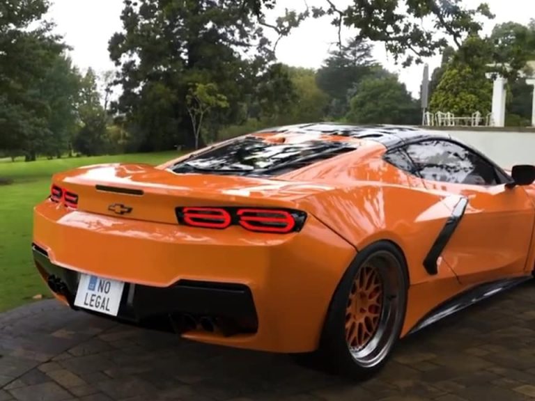 Meet The Camarvette Or Is That A Corvettaro C8? | Carscoops