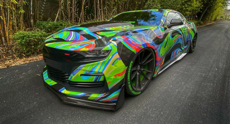 Toxic 2019 Camaro Is Your $65k Ticket Into The Colorful World Of SEMA ...