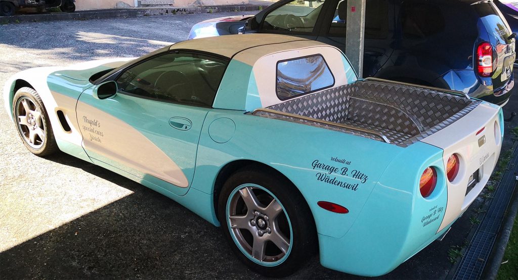  You Can Rent This Bizarre Chevrolet ‘El Corvettino’ C5 Pickup In Switzerland