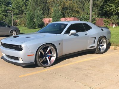 Go Super Wide With SEMA Dodge Challenger SRT Hellcat Boasting Massive ...