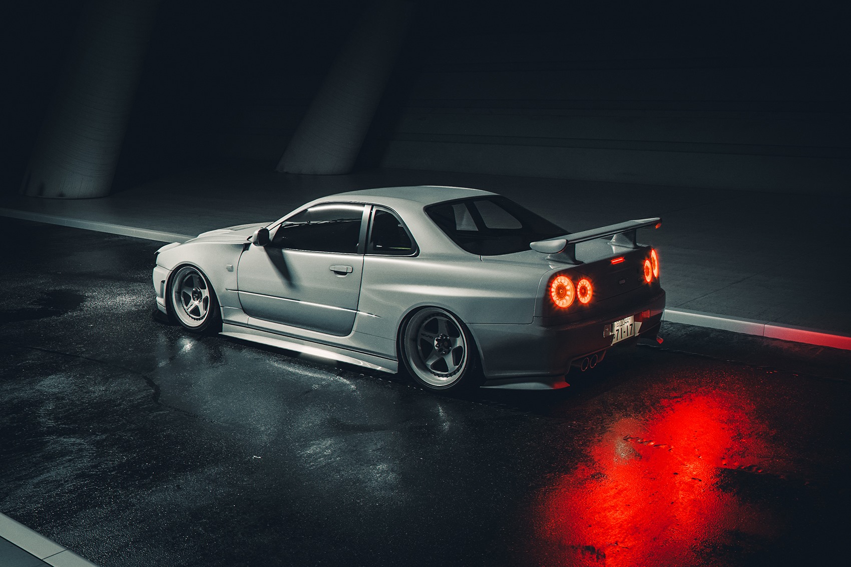 R34 Nissan Skyline GT-R Rendered With Pop-Up Headlamps Answers A ...