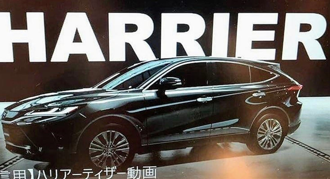 Next-Generation Toyota Harrier Surfaces Before Japanese ...