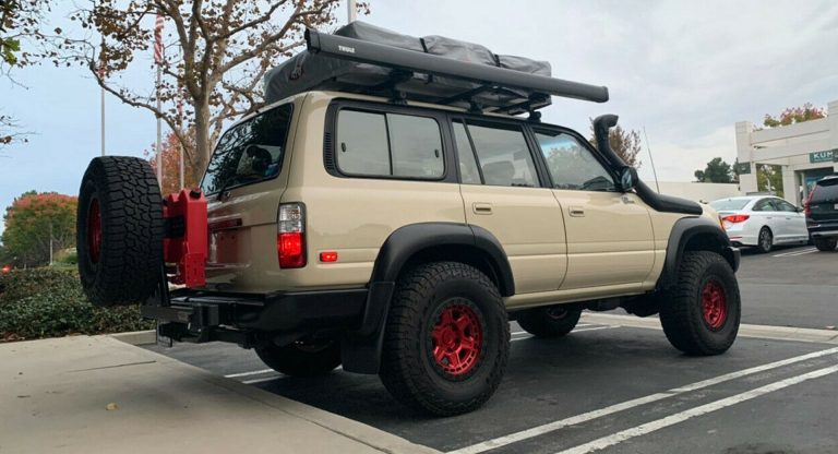 Go Live Under A Rock With This Tjin Edition 1994 Toyota Land Cruiser ...