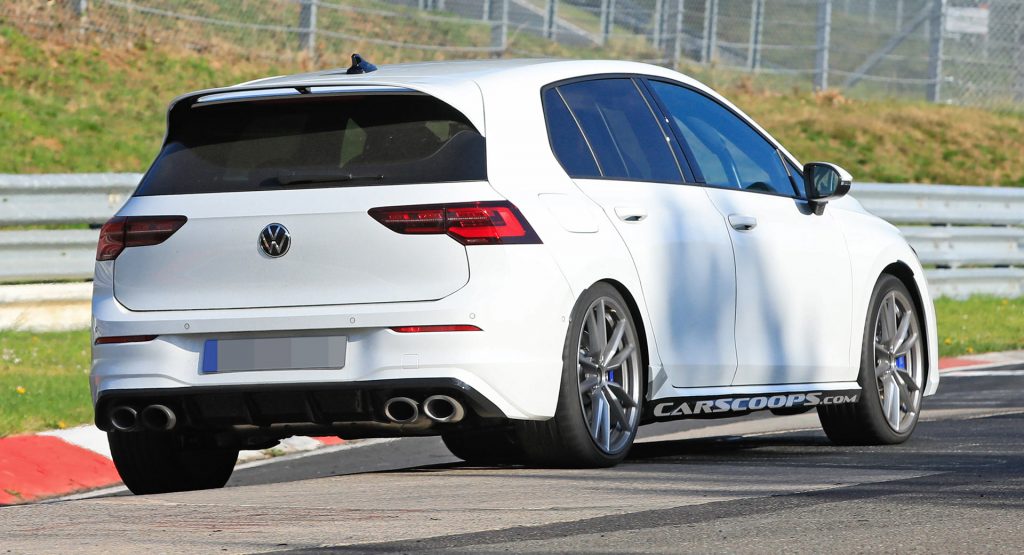 Undisguised 2021 VW Golf R Does Its Thing At The Nurburgring | Carscoops