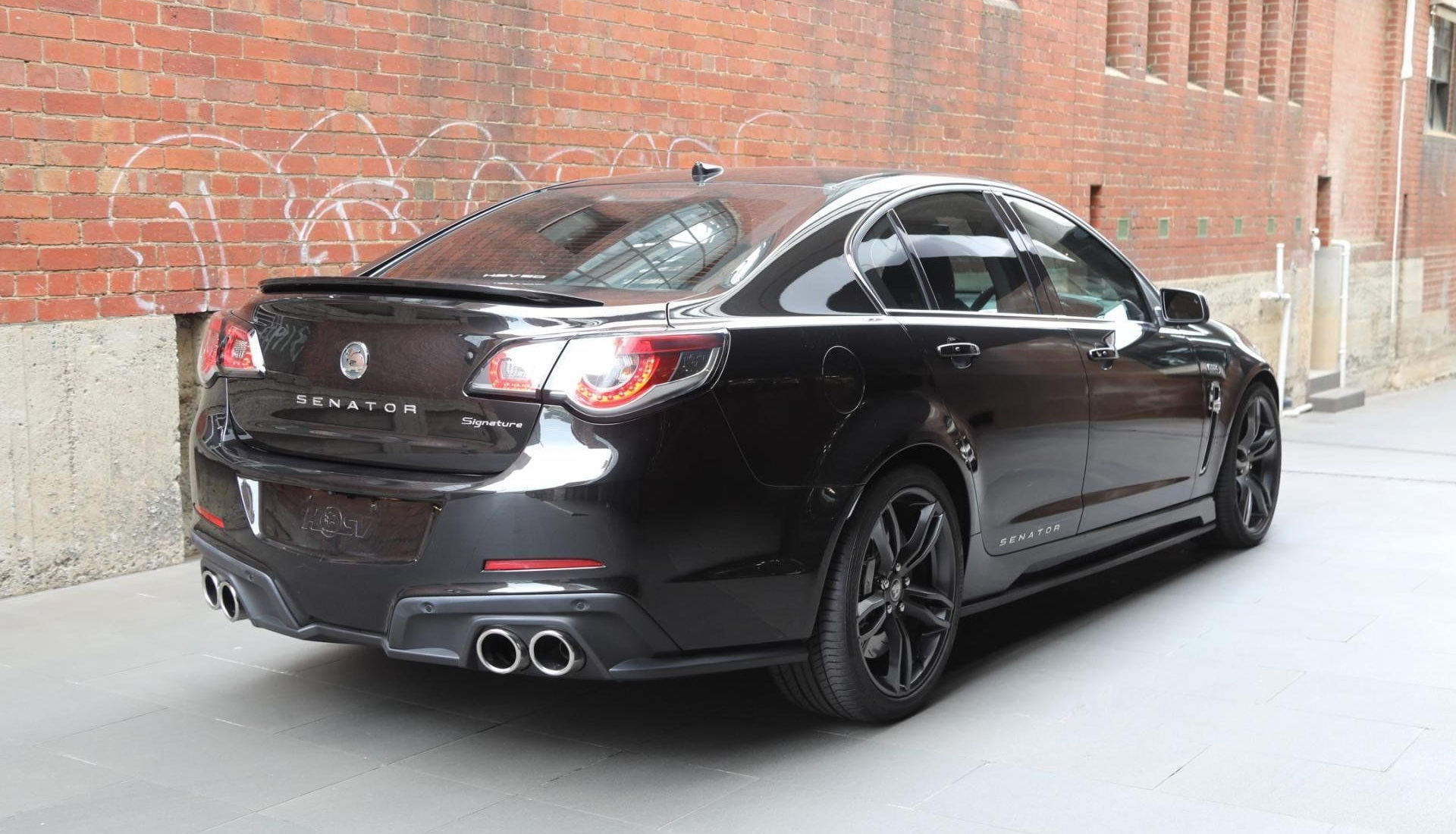 Super Low Mileage Hsv Senator Signature Is A Luxury Performance Commodore That Ll Cost You Carscoops