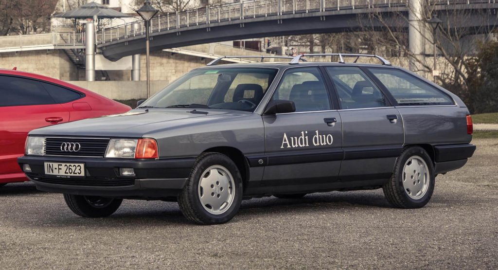 Groenteboer kleur Monument The 100 Avant Quattro Duo From 1989 Was Audi's First Plug-in Hybrid |  Carscoops