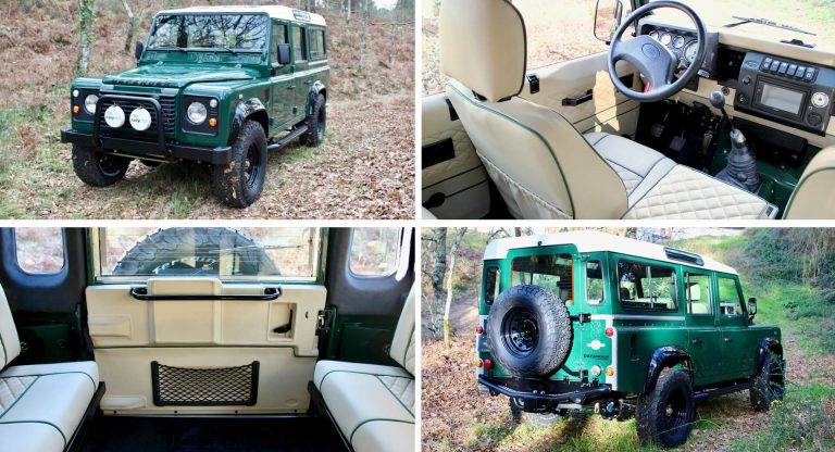 Restomod 1993 Land Rover Defender Wants To Be One With The Woods ...