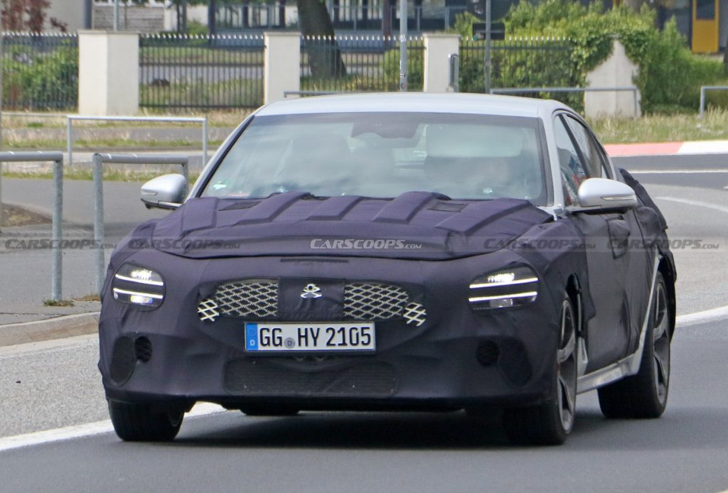 2022 Genesis G70 Facelift Coming With New G80 And Gv80 Styling Cues 