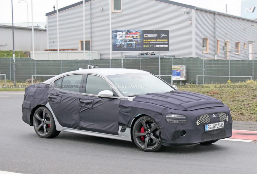 2022 Genesis G70 Facelift Coming With New G80 And GV80 Styling Cues ...