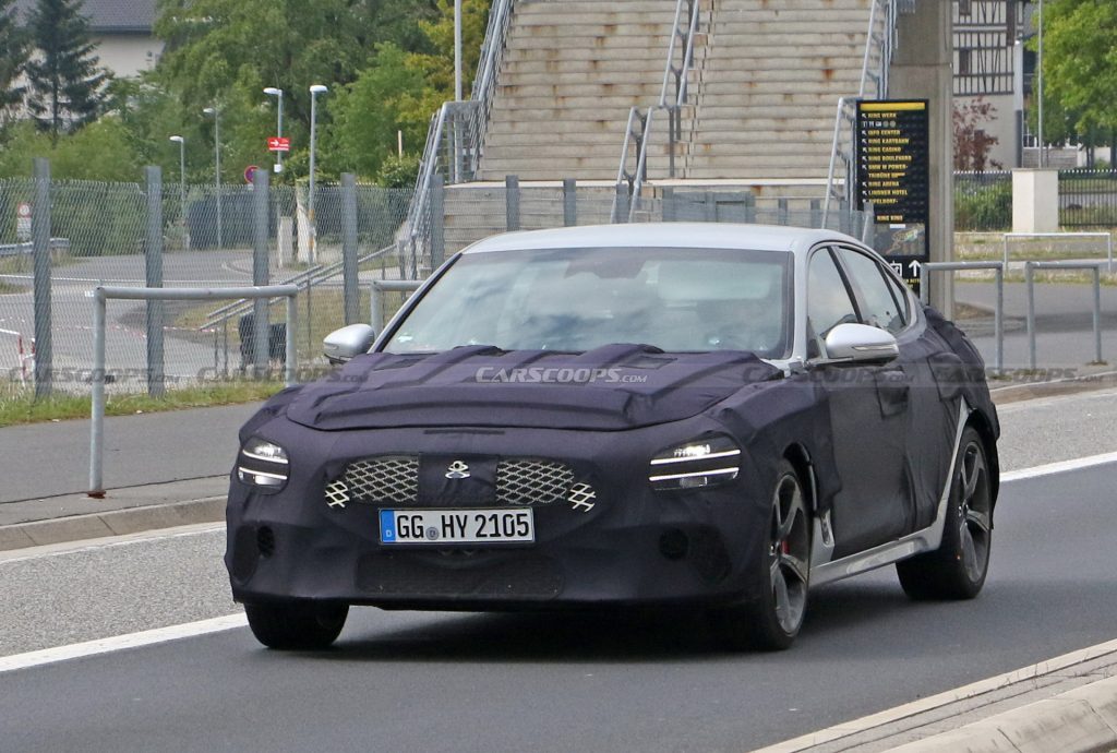 2022 Genesis G70 Facelift Coming With New G80 And GV80 Styling Cues ...