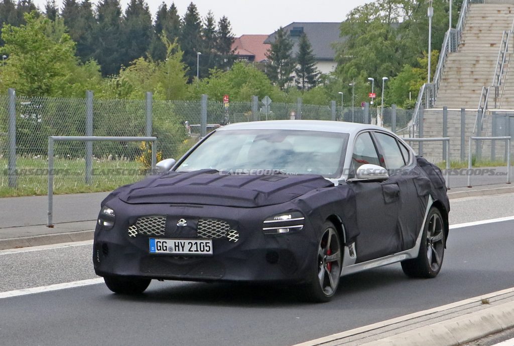 2022 Genesis G70 Facelift Coming With New G80 And GV80 Styling Cues ...