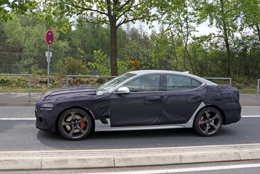 2022 Genesis G70 Facelift Coming With New G80 And Gv80 Styling Cues 