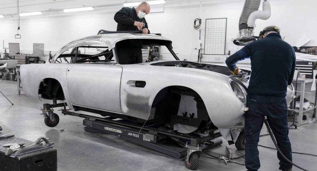  Aston Martin DB5 Goldfinger Continuation Back Into Production After 55-Year Hiatus