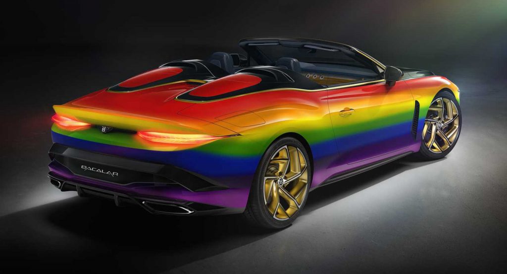  Rainbow Livery Makes Bentley’s Exclusive Bacalar Even More Difficult To Ignore