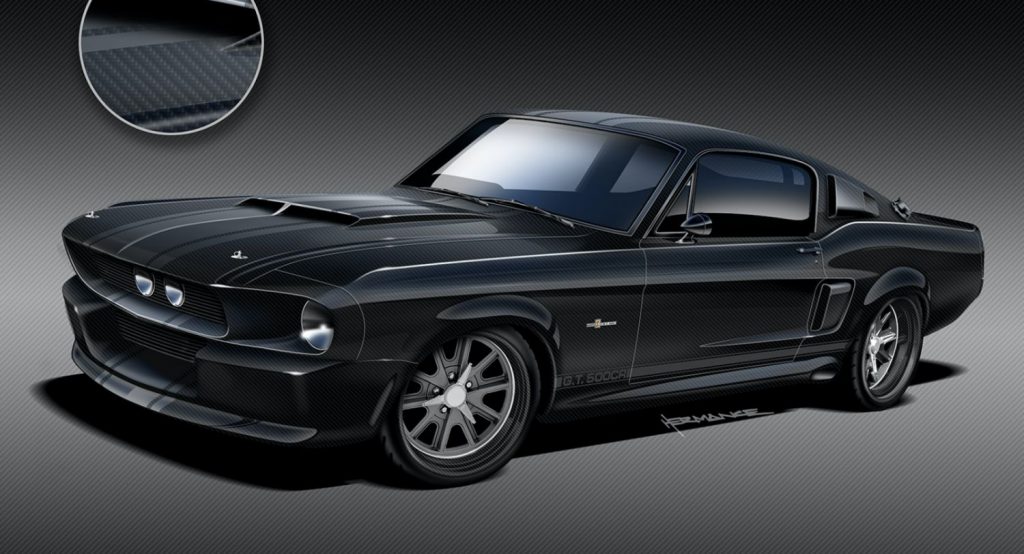  Classic Recreations And SpeedKore Making Shelby GT500CR With All-Carbon Fiber Body