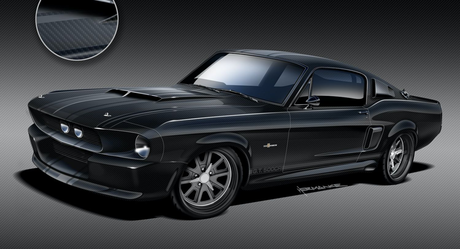 Classic Recreations And Speedkore Making Shelby Gt500cr With All Carbon