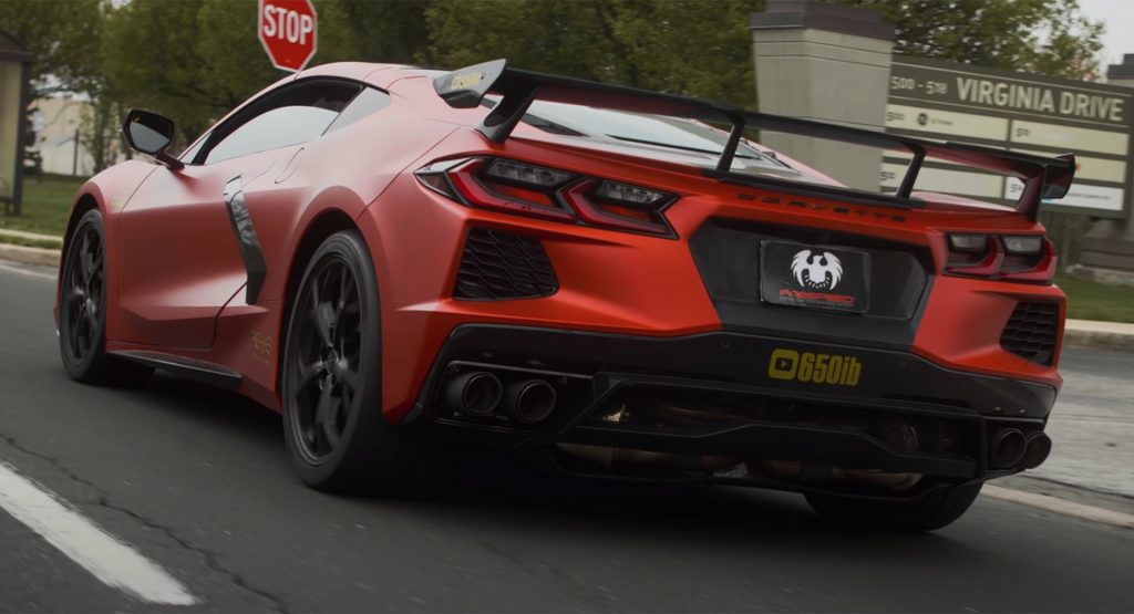  Modded C8 Corvette Sounds Epic Thanks To A Straight Pipe Exhaust