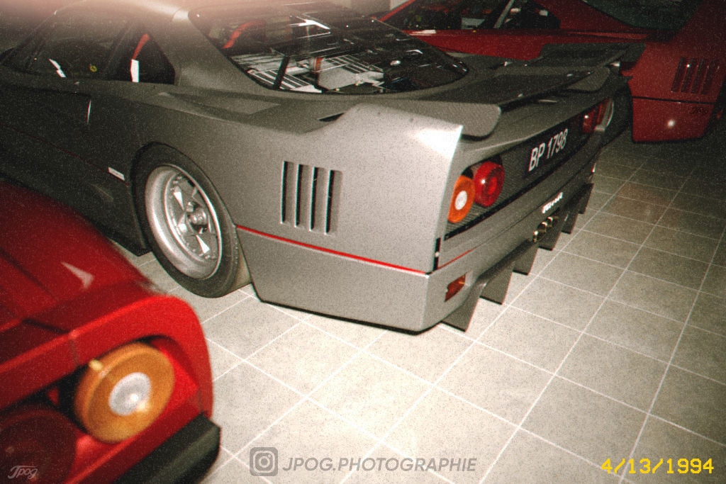 artist re imagines the sultan of brunei owned one off ferrari f40 carscoops artist re imagines the sultan of brunei