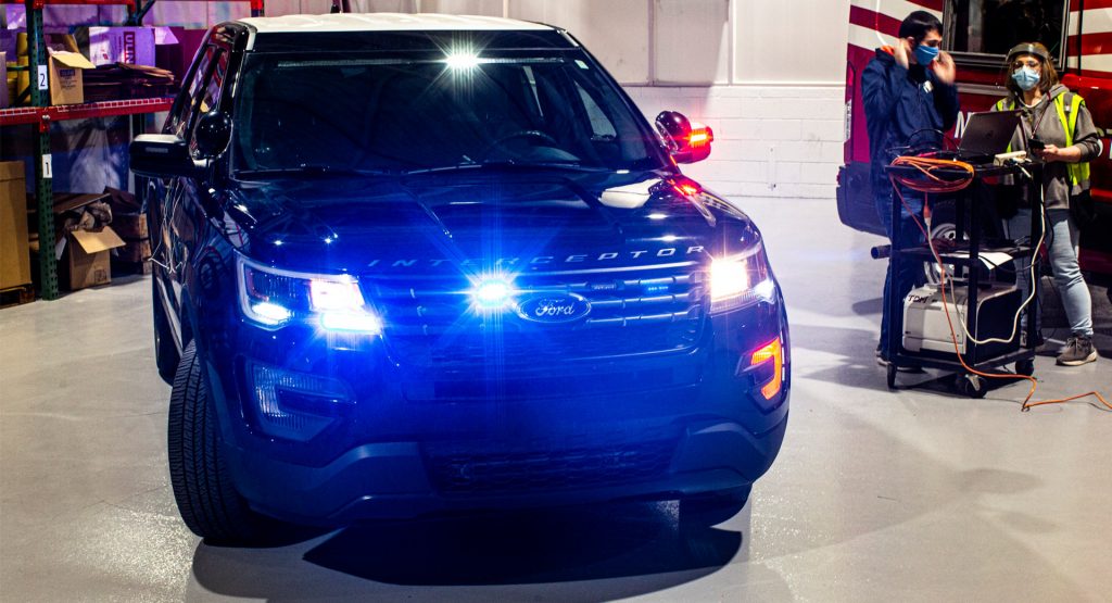  Ford’s Explorer Police Interceptor Utility Now Heats Up To Kill The Coronavirus