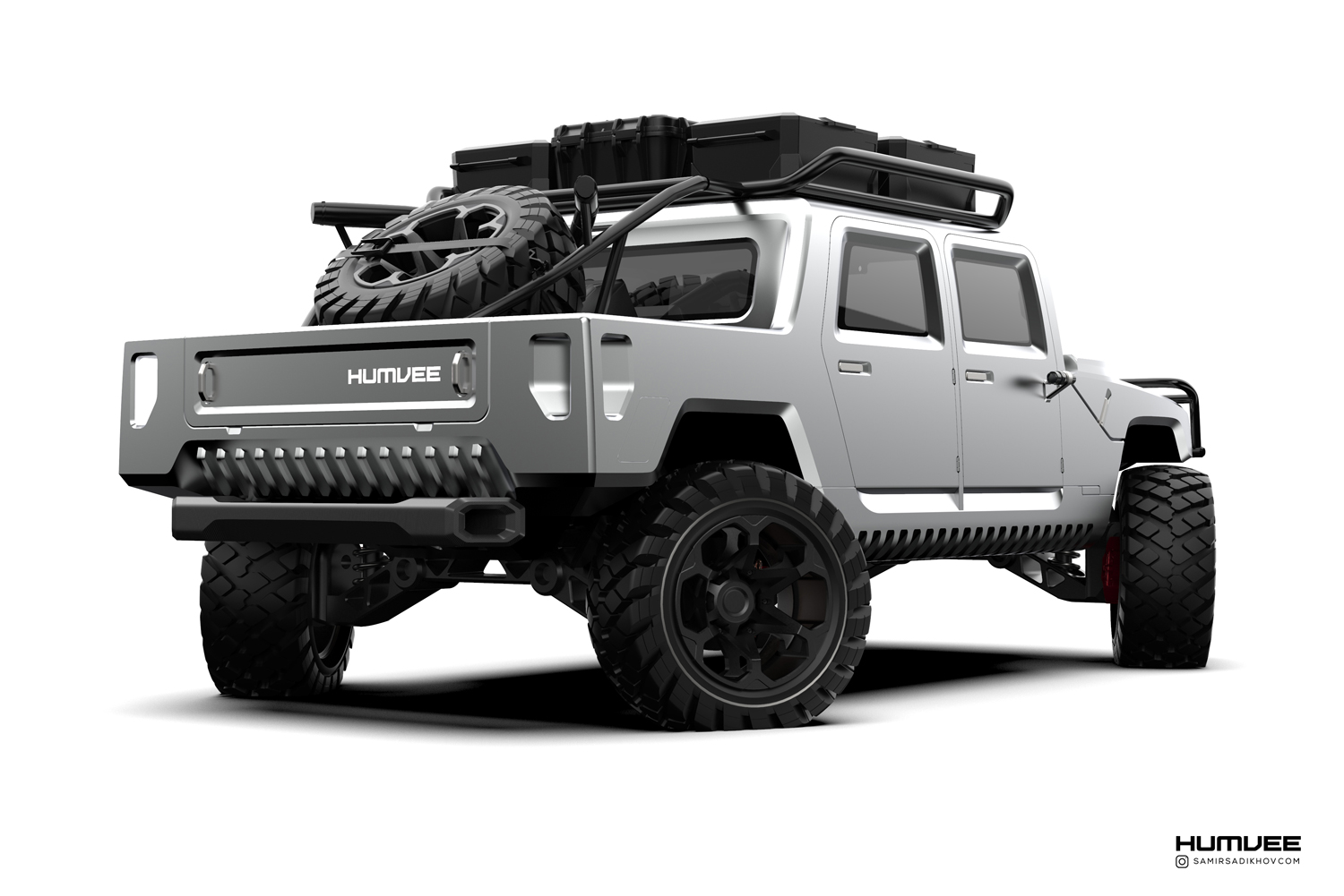 What Would A Modern 2025 Hummer H1 Look Like? Pro Car Designer Answers