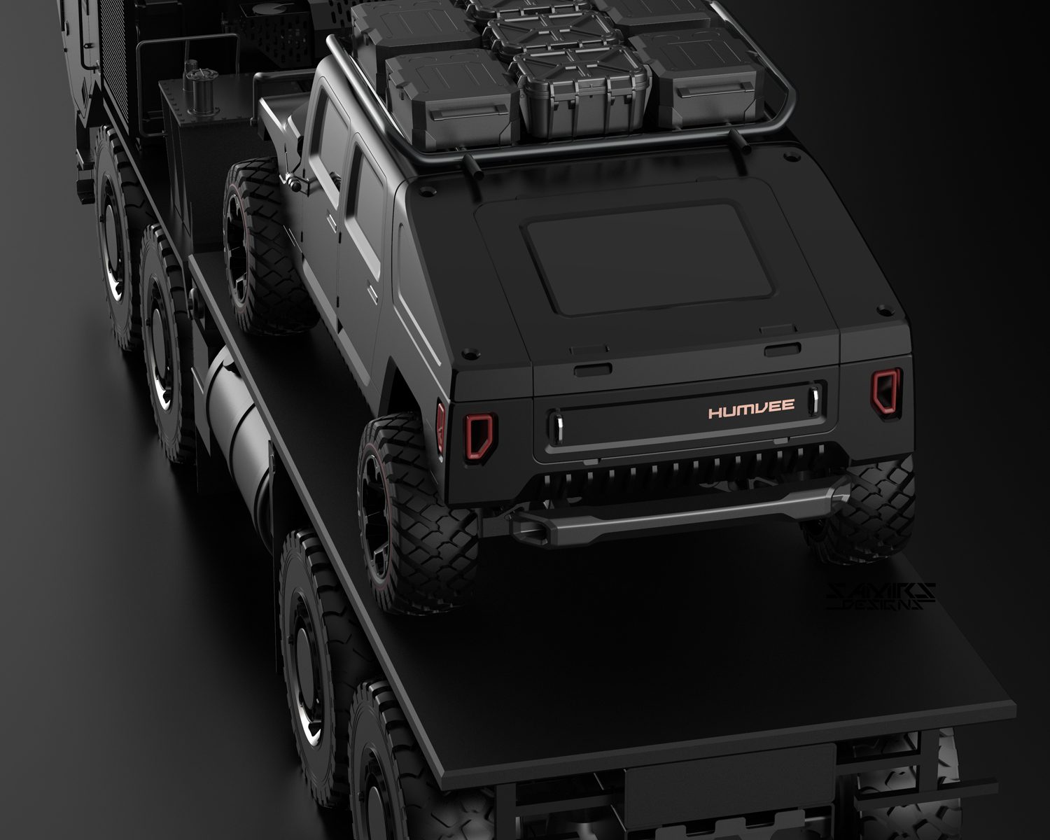 What Would A Modern 2025 Hummer H1 Look Like? Pro Car Designer Answers