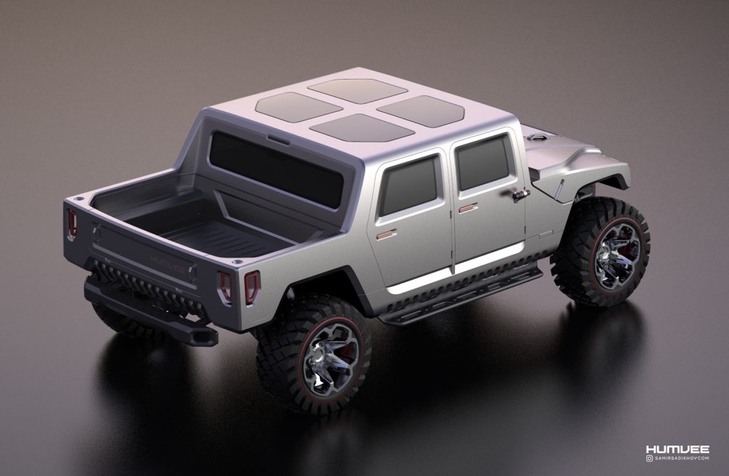 What Would A Modern 2025 Hummer H1 Look Like? Pro Car Designer Answers